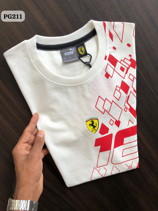 Puma Round Neck T-shirt White