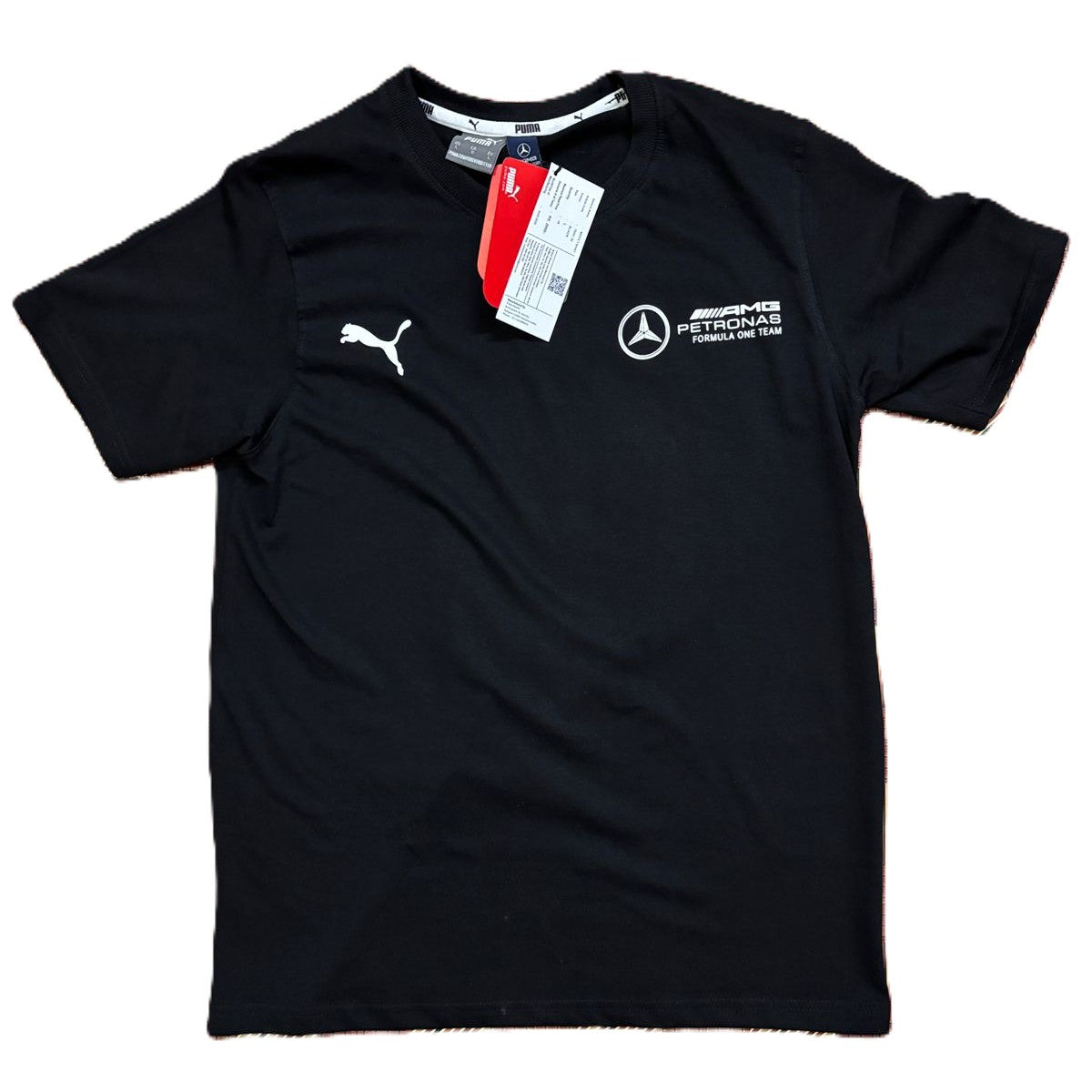 Puma Round Neck T-shirt Black