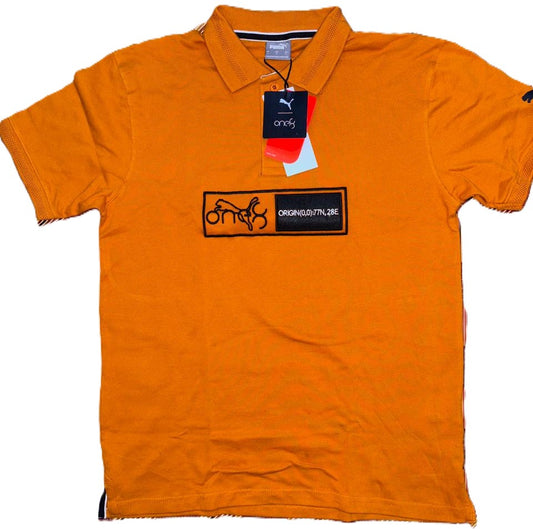 Puma Polo T-shirt Rust