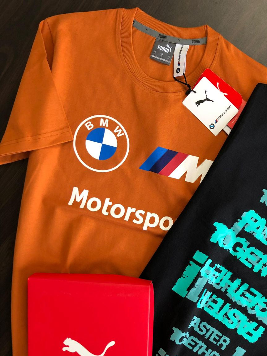 Puma Round Neck T-shirt Rust