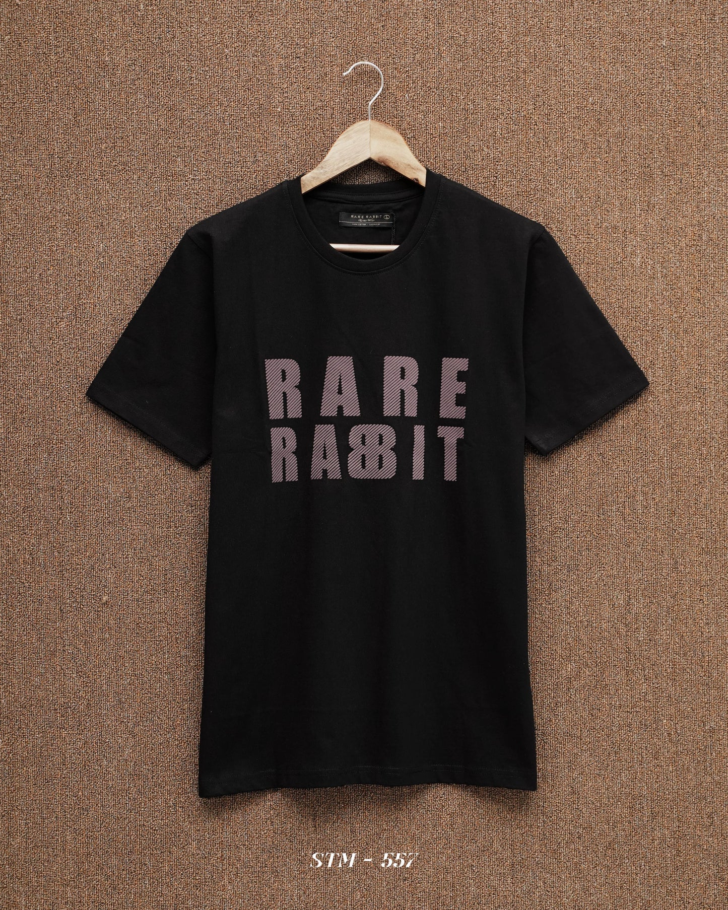 Rare Rabbit Round Neck T-shirt Black