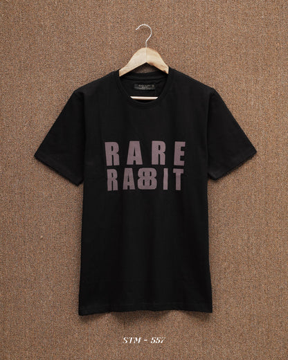 Rare Rabbit Round Neck T-shirt Black