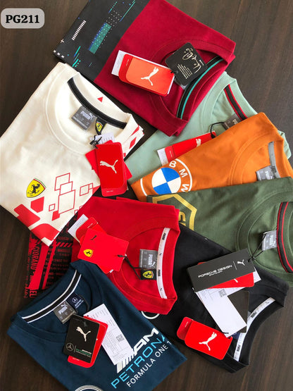 Puma Round Neck T-shirt Rust