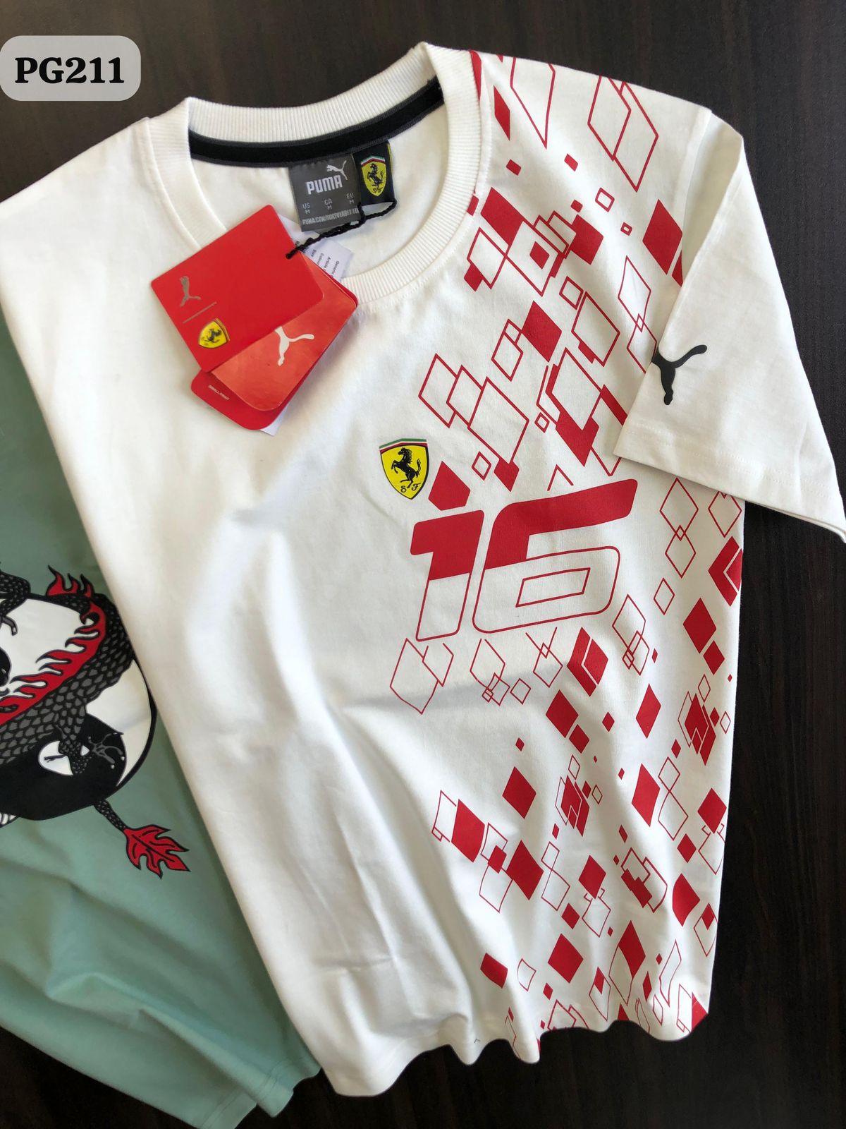 Puma Round Neck T-shirt White